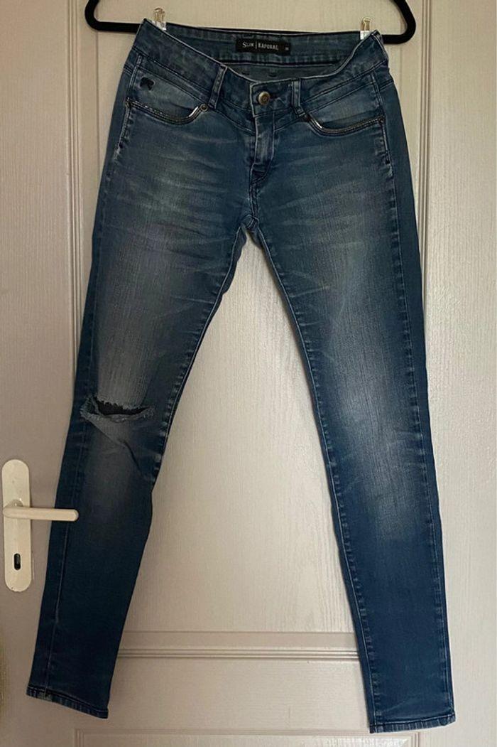 Jeans taille basse Kaporal Taille 26 - photo numéro 2