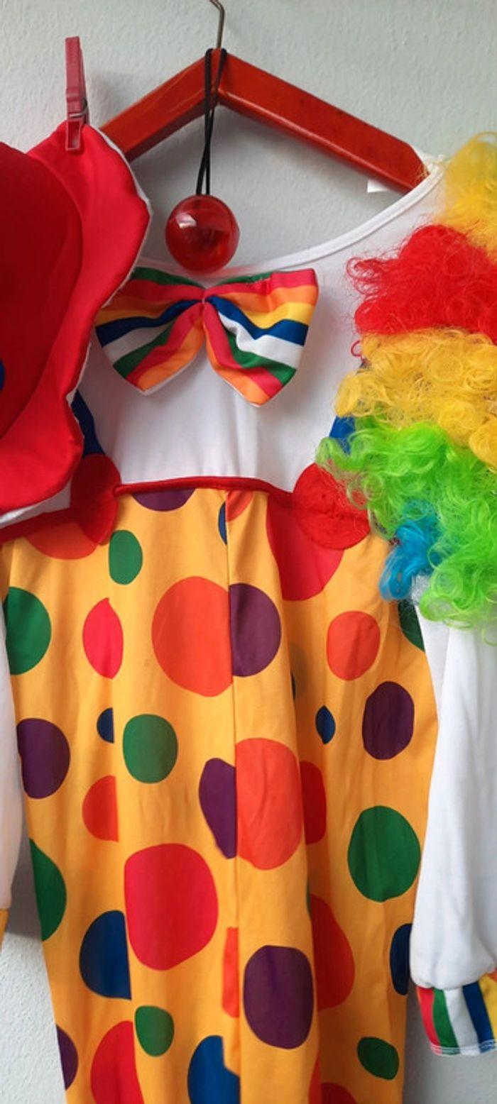 Déguisement clown complet taille 10/12 ans - photo numéro 3