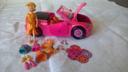 Polly pocket avec voiture décapotable