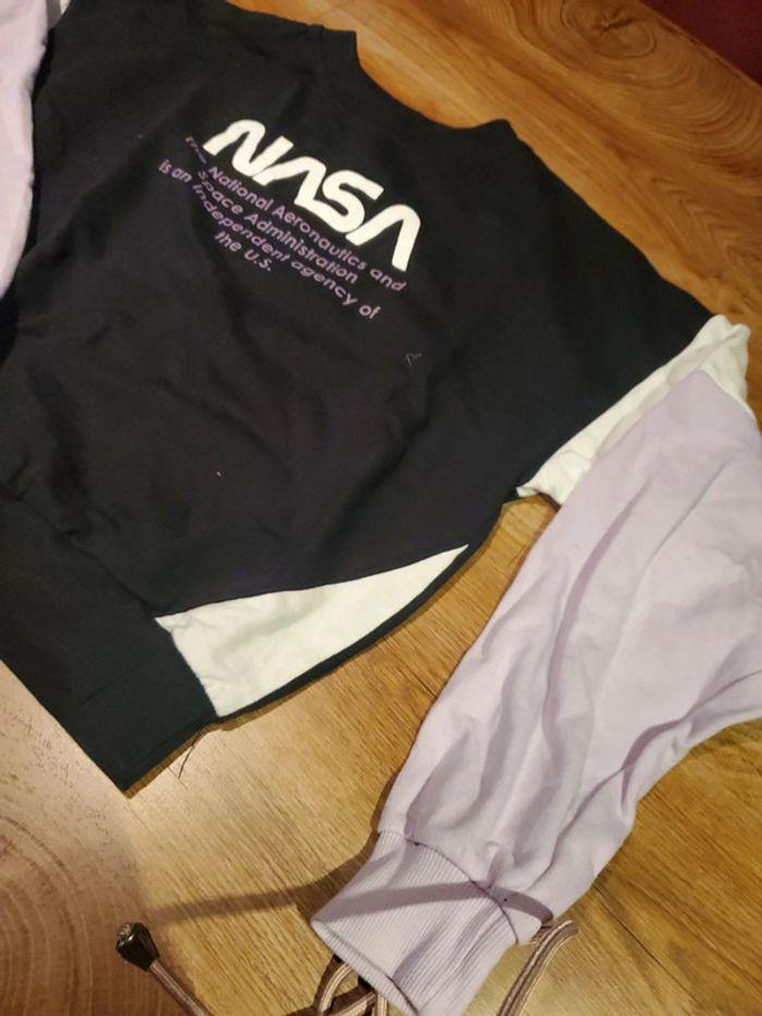 Sweat Nasa crop top - photo numéro 2