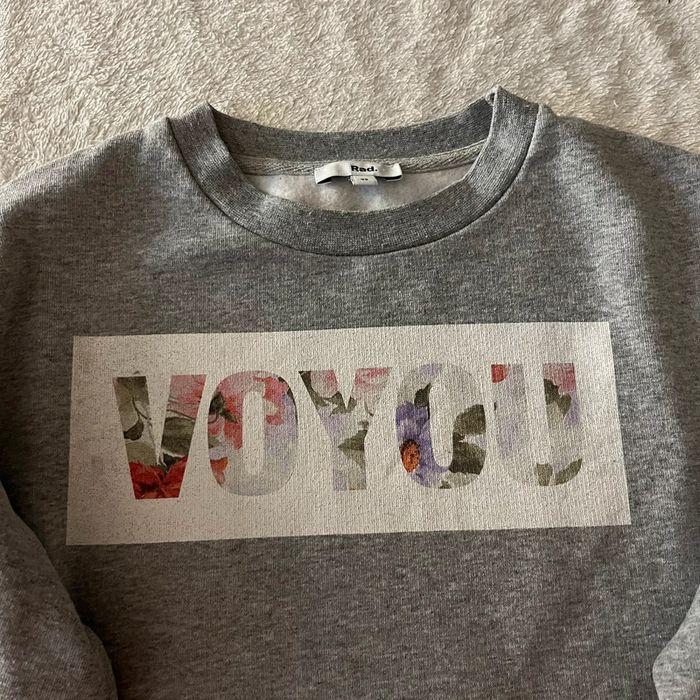 Pull gris « VOYOU » - photo numéro 2