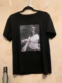 T-shirt noir Lana Del Rey taille L