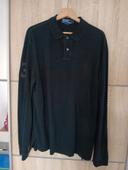 Polo Ralph Lauren XL noir manches longues