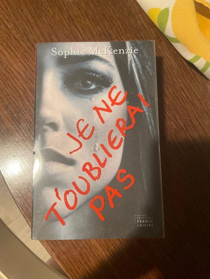 Livre de Sophie Mckenzie - photo numéro 1