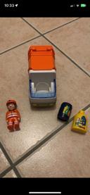 Playmobil 123 camion poubelle