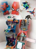 Pocket bluebird Marvel comics spiderman micro miniature playset spider oscorp scorpion studio