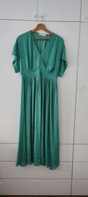 Robe cérémonie vert d'eau