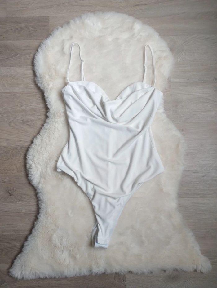 Zara body blanc taille S - photo numéro 3