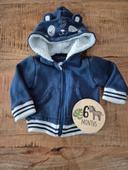 Veste toute mignonne 6M