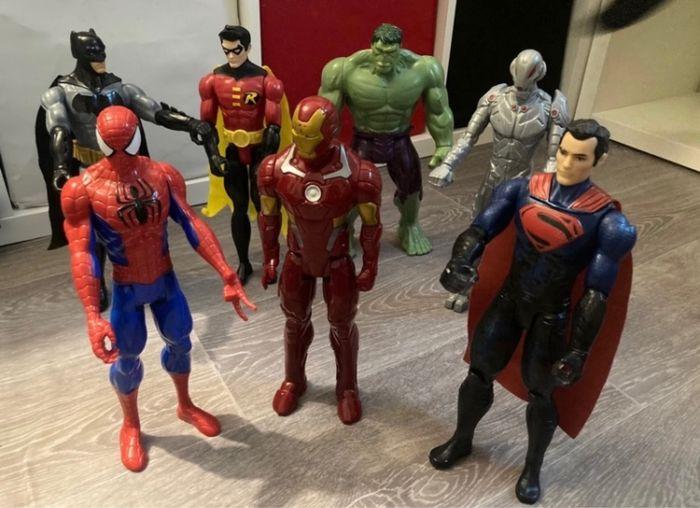 Lot 7 figurines 30 cm Avengers  Original - photo numéro 4