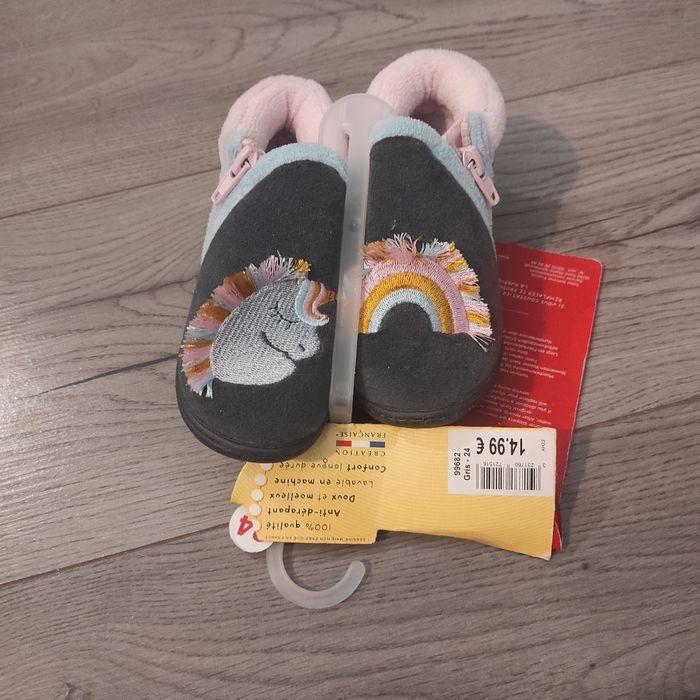 Chaussons isotoner fille unicorn - photo numéro 1