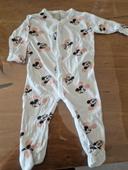 Pyjama disney minnie 1 mois 56cm