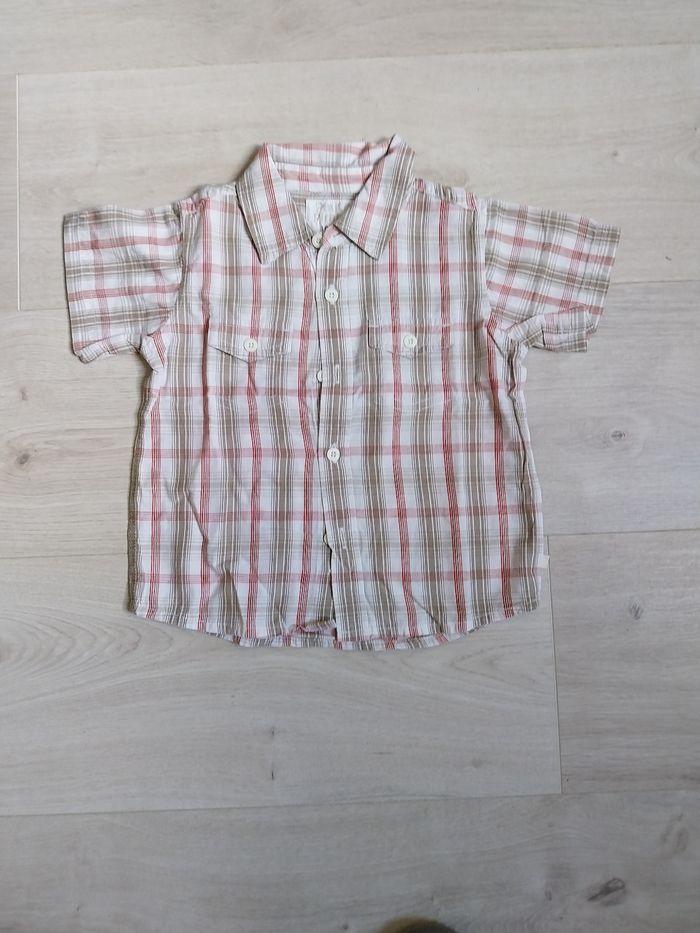 Chemise manche courte bébé - photo numéro 1