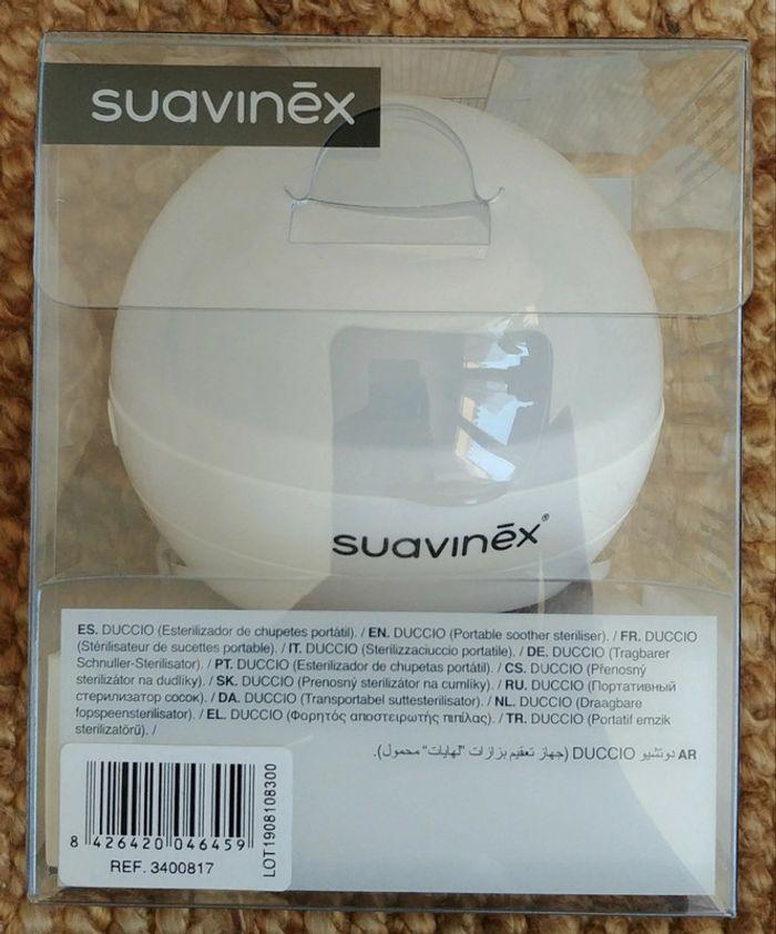 Stérilisateur de sucette portable Suavinex duccio couleur perle - photo numéro 4