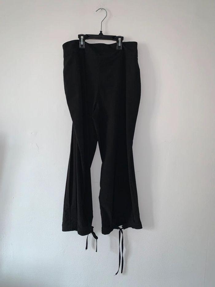 Pantalon fluide noir femme taille 42 - photo numéro 2