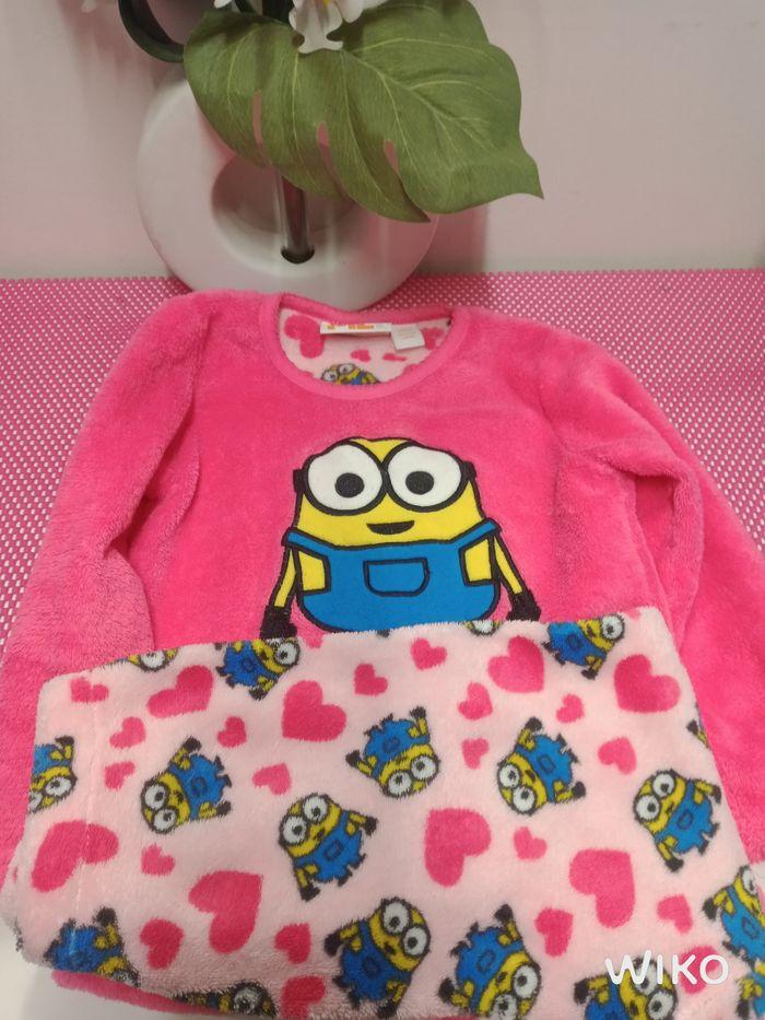 Pijama rose  les minions - photo numéro 1