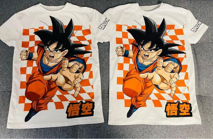 Tee-shirts dragon ball z taille 11/12 ans - photo numéro 1