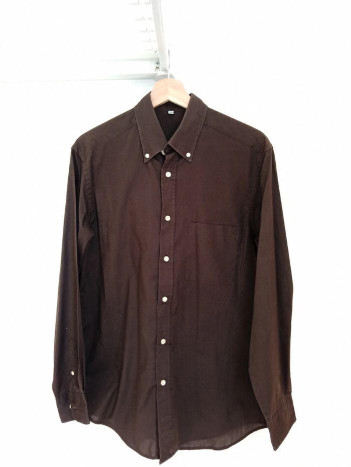 Chemise  marron / camisa marron - photo numéro 1