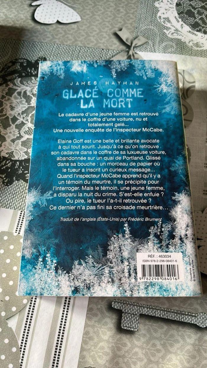 Livre glacé comme la mort - photo numéro 2