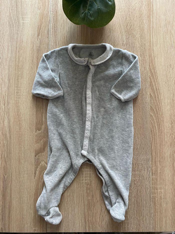 Pyjama gris petit bateau - photo numéro 1