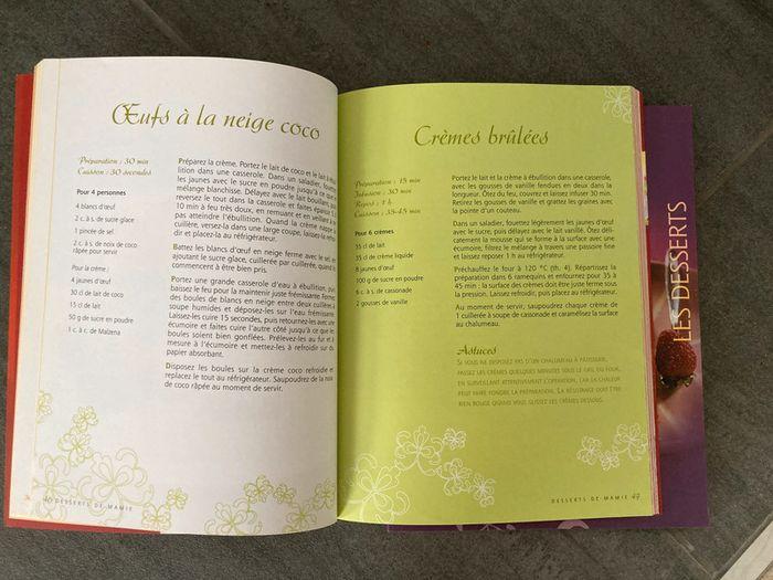 Livre recette "Les desserts" - photo numéro 2