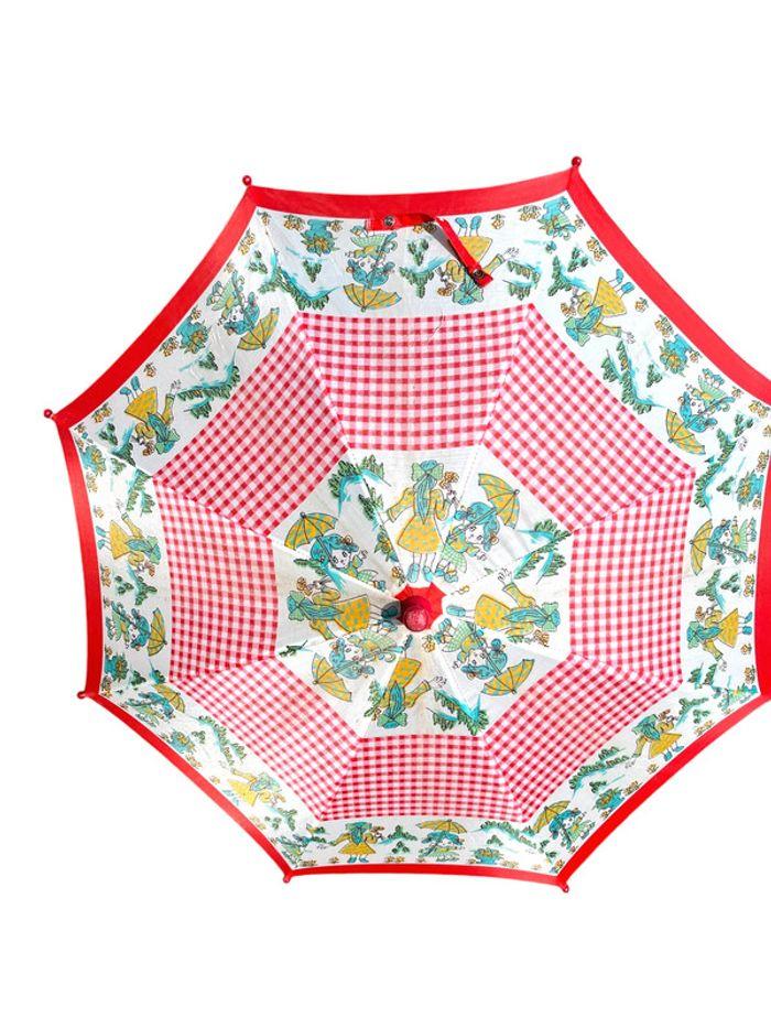 🌺 Parapluie fille en très bon état léger et costaud vintage 1975 - photo numéro 2