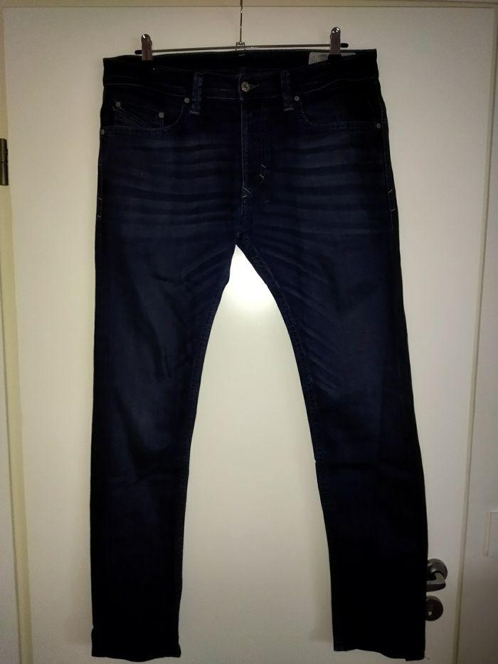 Jean diesel thavar w32 l32 bleu - photo numéro 1