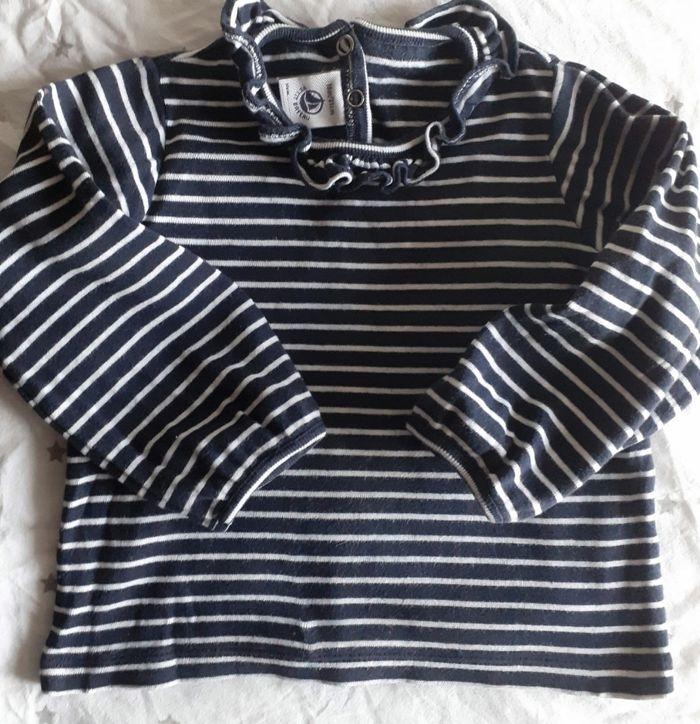 Tee shirt Petit Bateau fille - photo numéro 1