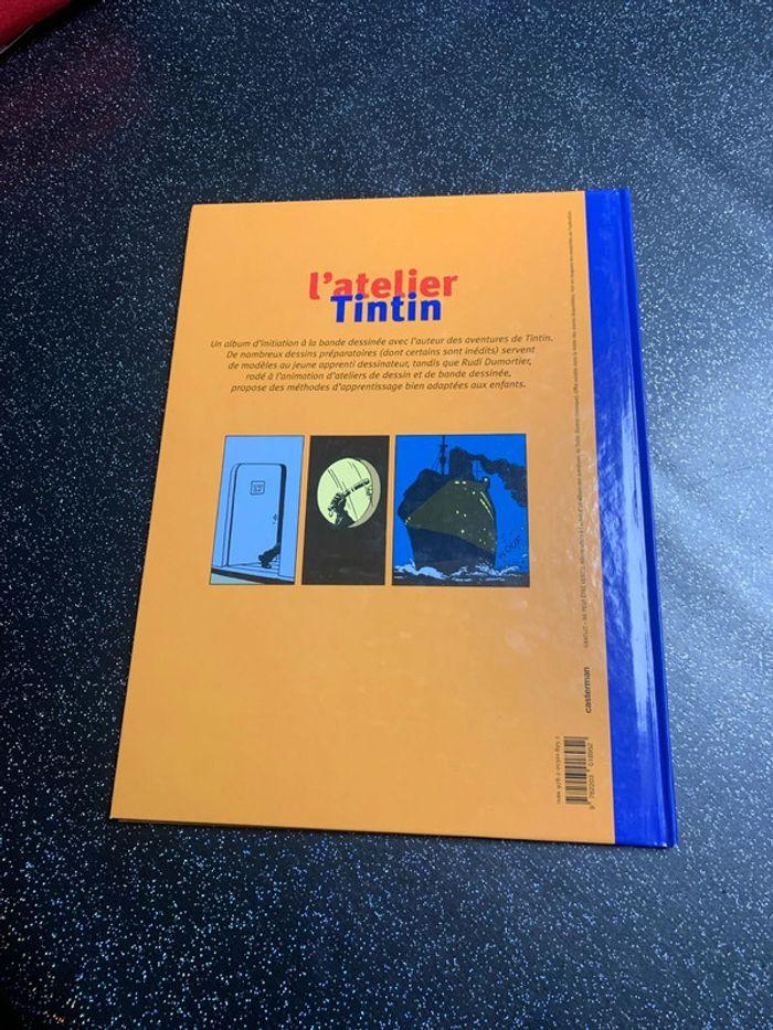 Livre l’atelier de Tintin - photo numéro 2