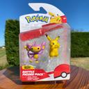 Capumain et Pikachu Battle Figure Pack Figurine Pokémon