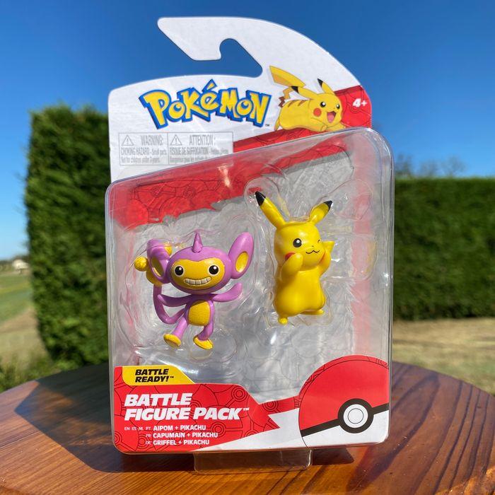 Capumain et Pikachu Battle Figure Pack Figurine Pokémon - photo numéro 1