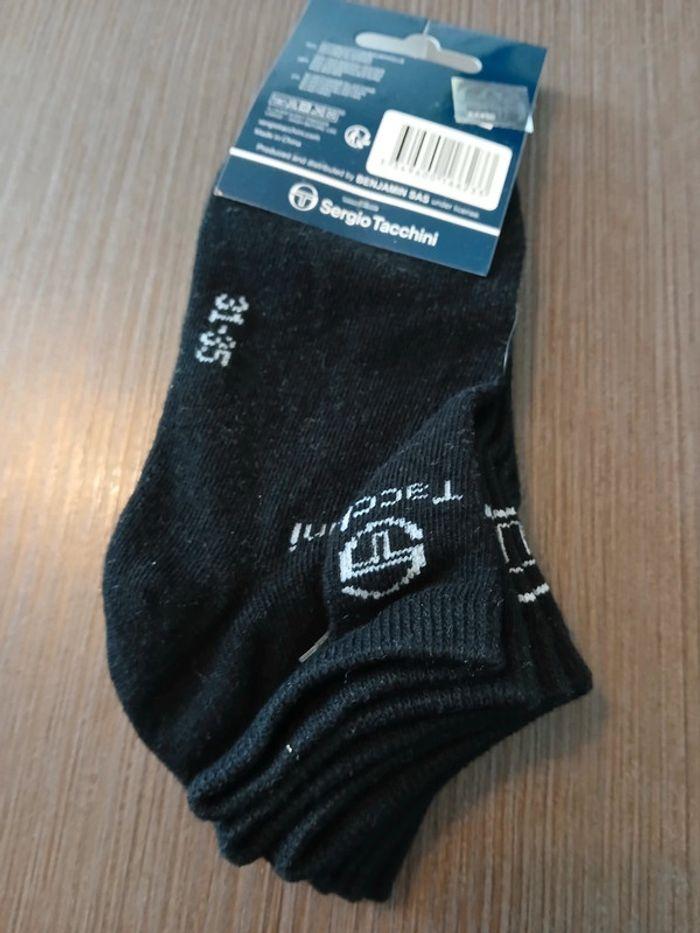 Lot de 3 paires de mi chaussettes noir 31/35 - photo numéro 4