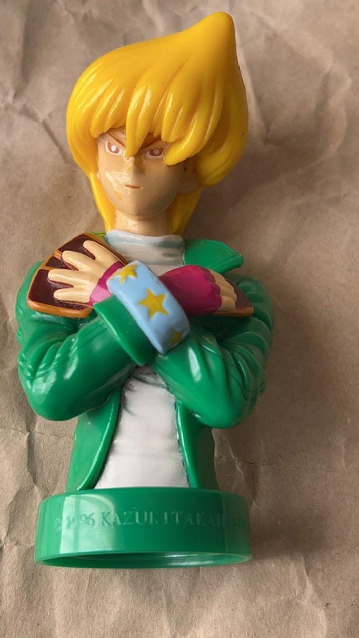 Yo Gi Yo 1996 - Rare et originale figurine Kazuki Takahashi 10cm - belle qualité - photo numéro 7