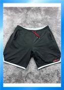 🩳 Short de basketball réversible Kipsta Noir et blanc Taille XL 🩳