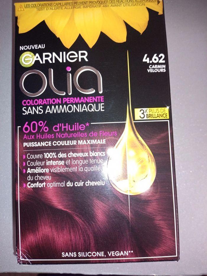 Coloration olia Garnier carmin velours - photo numéro 1