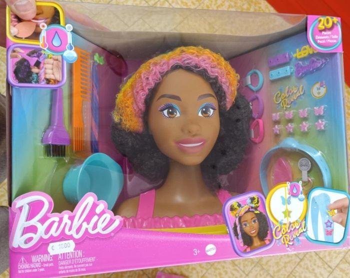 Tete à coiffer barbie