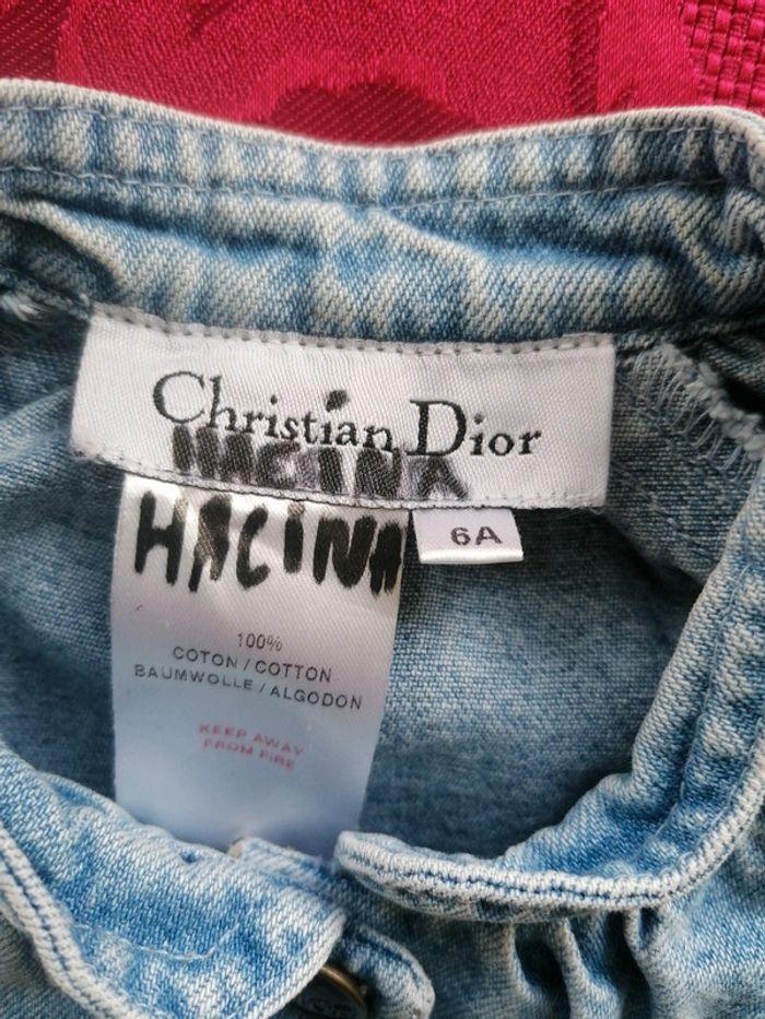 Veste en jean Christian dior 6 ans - photo numéro 15