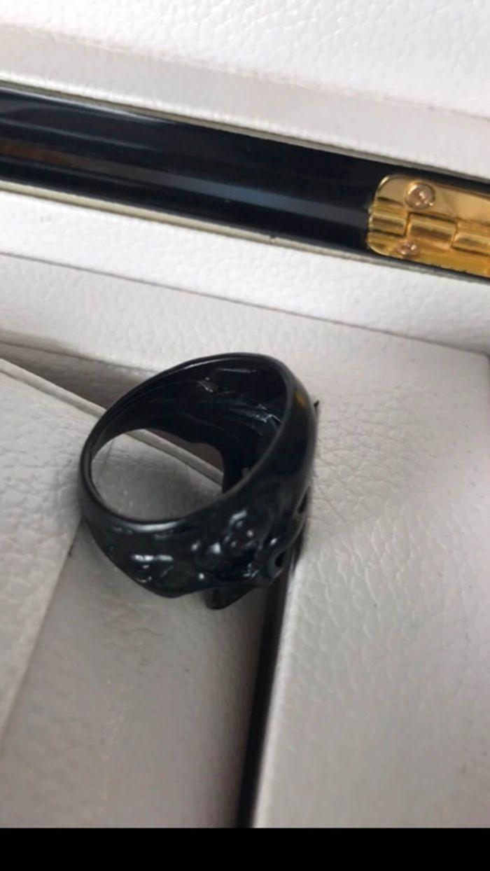 Magnifique bague noire pour homme, taille 60 - photo numéro 9