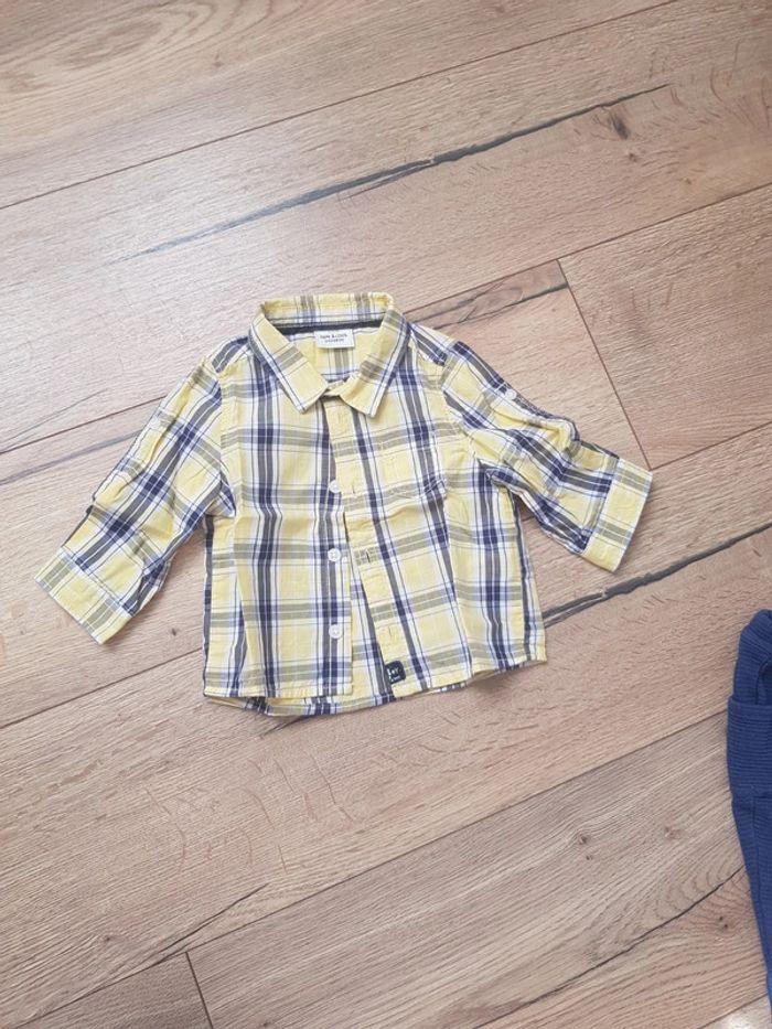 Chemise à carreaux tape à l'œil