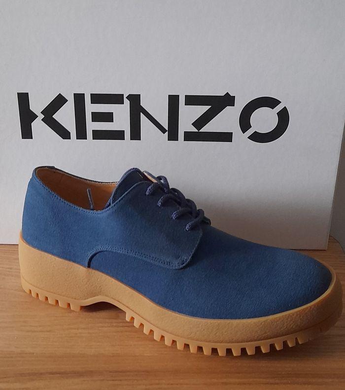 Kenzo Trek Derbies bleu,neuf - photo numéro 1