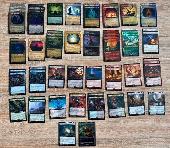 Lot de 700 cartes lord of the rings ( seigneur des anneaux) magic the gathering ENG - photo numéro 5