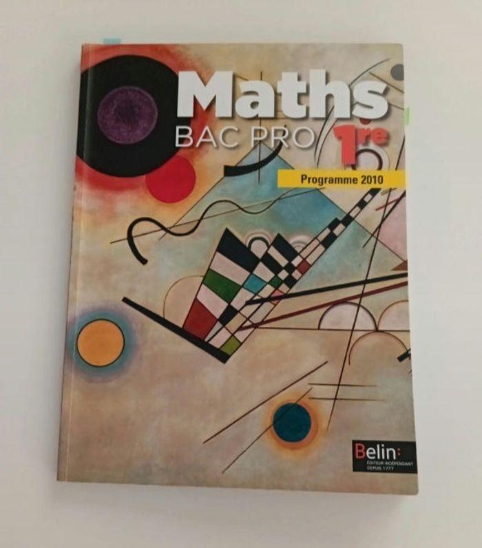 Lot de 10 manuels de mathématiques en lycée pro - photo numéro 8