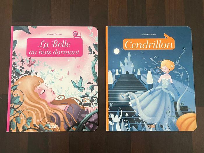 Lot de 2 Livres la belle aux bois dormant et cendrillon disney parfait état - photo numéro 1