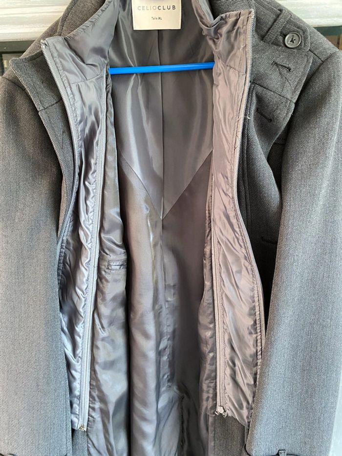 Manteau gris neuf - photo numéro 5