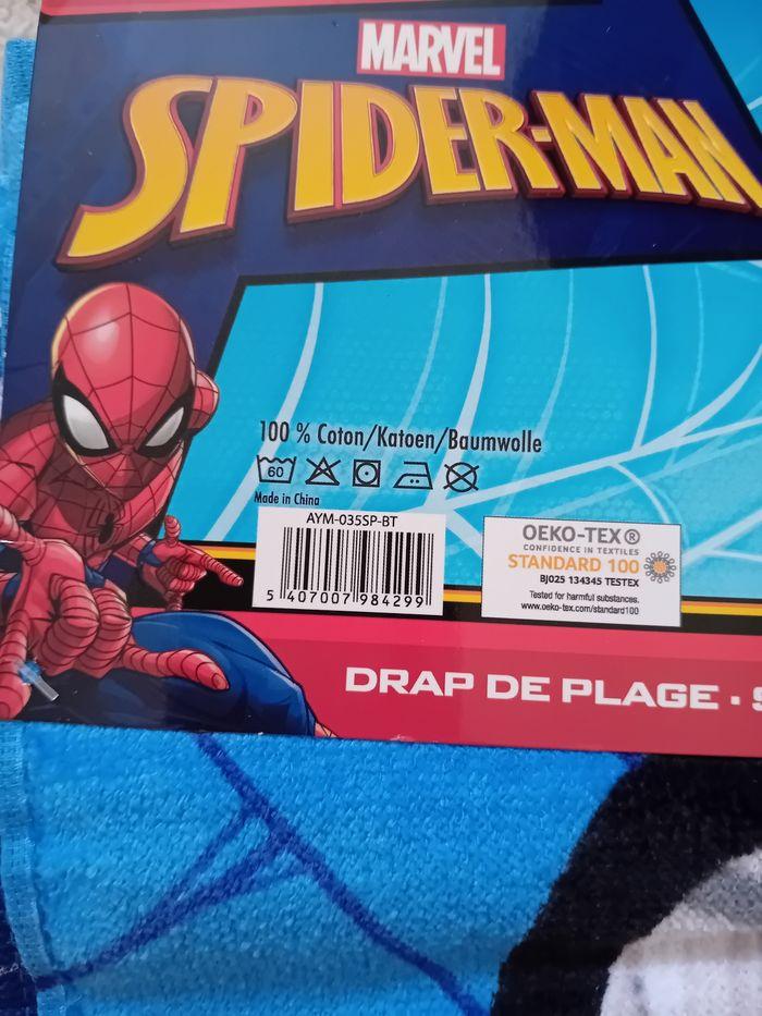 Serviette de bain  spiderman - photo numéro 4