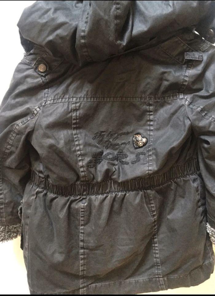 Blouson IKKS 4 ans noir avec gilet intérieur amovible - photo numéro 4