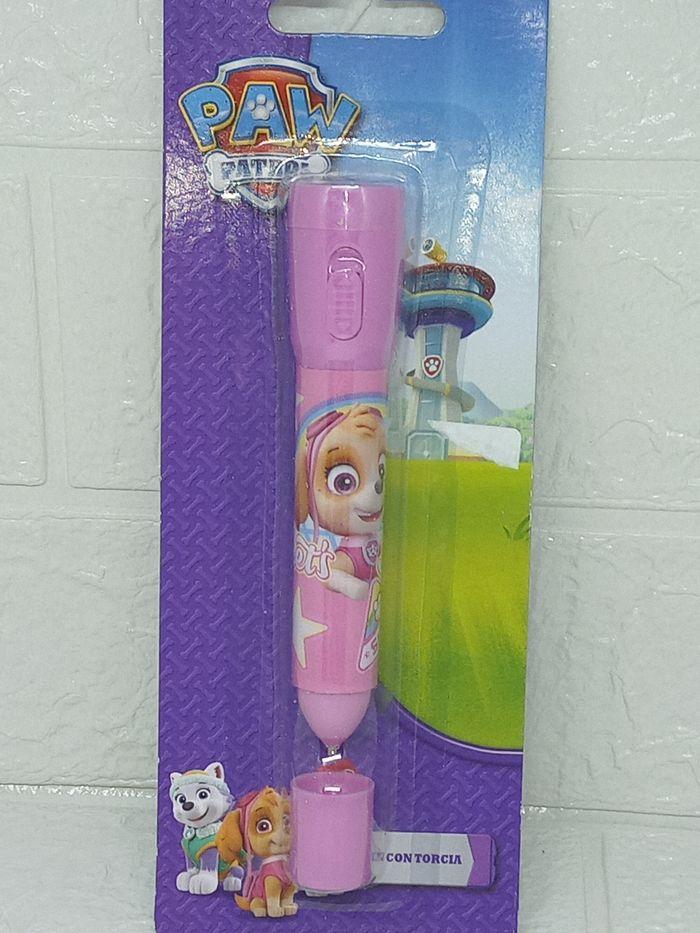 Crayon stylo avec lumière Pat patrouille paw patrol - photo numéro 2