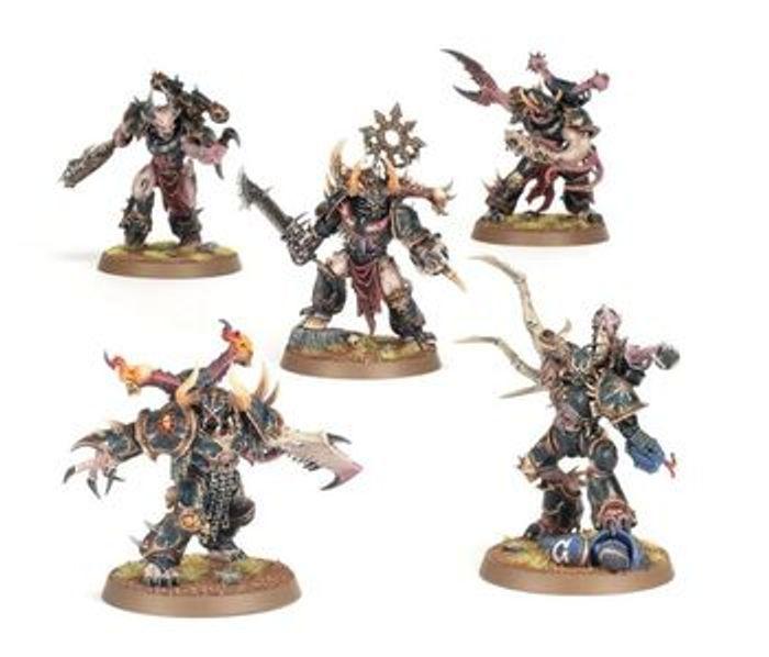 5x Possessed / Possédés - Chaos Space Marines - Warhammer - photo numéro 1