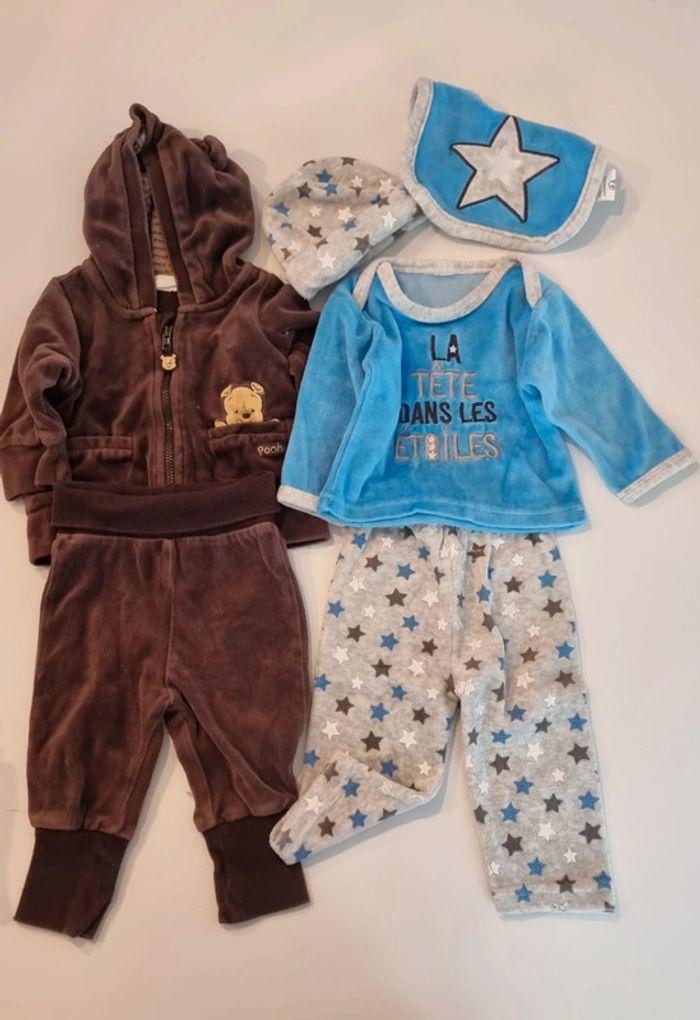 Lot vêtements bébé garçon chaud/hiver 3 mois - photo numéro 4