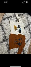 Lot de deux tee shirt Mickey